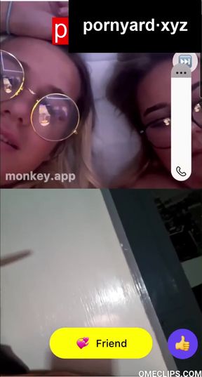 Teen Webcam Reaction Amateur