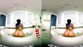 Sexy MILF Gives Head Before Riding Big Cock in Virtual Reality Porn