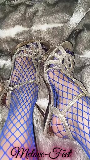 Melove&#039;s Compilation of Fishnet in High Heels