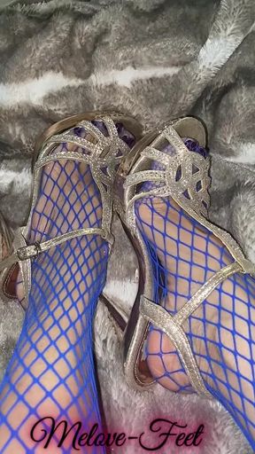 Melove&#039;s Compilation of Fishnet in High Heels