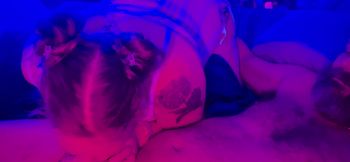 Real Girlfriend Gives Sloppy Deepthroat Blowjob to Boyfriend - Homemade Amateur