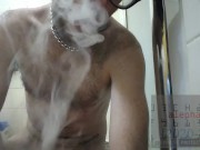 Solo Cloud Session HotBoxing the Restroom