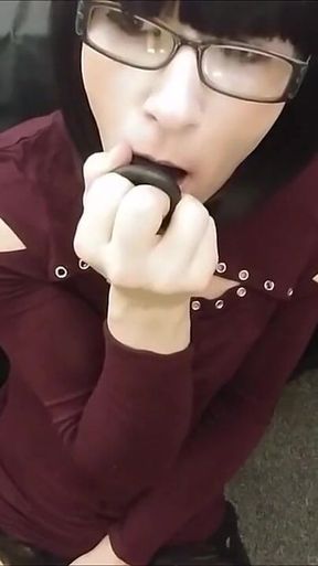 Deepthroat practice and anal fun