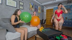 CURIOSITY TURNS INTO A CHALLANGE WITH BALLOONS AND PUNISHMENT - BEA CORREA - CLIP 5 - NEW APRIL 2026