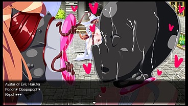 Gehenna [ FUTANARI HENTAI Game ] Ep.10 BDSM LATEX mask makeout !