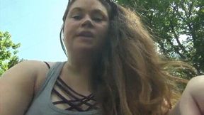 Smoking In Nature After My Hike (MP4) ~ MissDias Playground