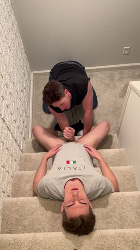 Giving My Stepbrother a Blowjob on His Birthday
