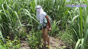 Teen Asian cutie Komal gets fucked hard in the sugarcane field