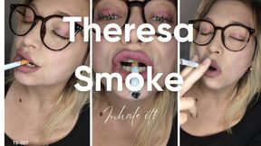 Theresa Smoke Furious You Quit – Smoke Humiliation, Breath Control Domination, Smoking Fetish