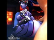 Animation. Widowmaker gets anal massage [Grand Cupido]( Overwatch )