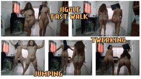 FAST WALKING - JIGGLE - TWERK - JUMPING
