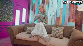 Hard ANAL fuck for Tattooed Girl - Balls Deep Assfuck for Goth Slut - ATM &mdash;  Facial