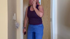 Waiting for delivery and wetting my jeans