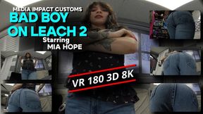 Bad Boy On Leash 2 180 - 3D - 8K - Mia Hope - Ass - Pov - Femdom