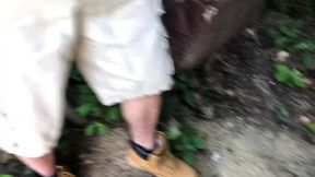 Mommys Boy Mows Her Lawn - Doggy POV BJ