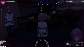 【3D】SecretFlasherManaka 【Japanese Hentai game】