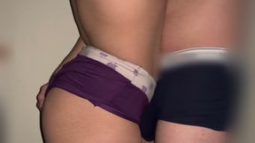 Fucking Japanese stepmom big Ass like a good stepson and best cum is good gift from her