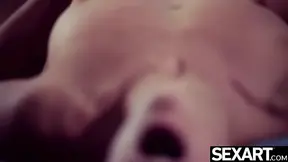 Stunning blonde and her spicy Spanish girlfriend enjoy some lesbian lovin