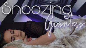 Snoozing Giantess