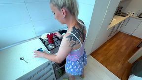 balls and sausage for breakfast for andre love.