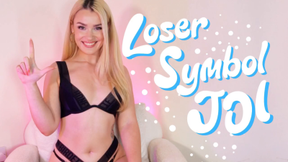 LOSER SYMBOL WORSHIP JERK OFF INSTRUCTIONS- HUMILIATION JOI