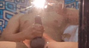 Student big dick shoots cum