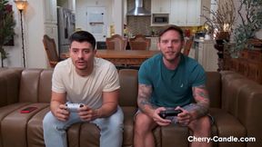 They Wanted to Play on the PS but I wanted them to Play with my Pussy at Cherry-Candle