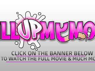 FILL UP MY MAMA - Stepdaughter Helps Stepmom Get a Large Dicking From the Plumber