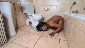 Indian Trash Wants to Serve White Cock, Pussy Play, Watersports