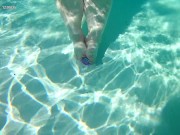 SSBBW Underwater Feet