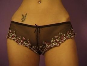 Blonde beauty with huge tits shows her awesome body at the casting