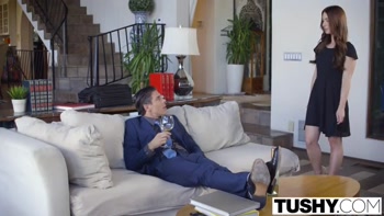 TUSHY - Hot Babysitter Taylor Sands Enjoys Anal