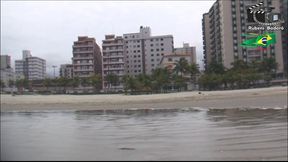 loira sarada surfista safada, faz sexo com rubens badaro na praia.