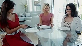Taste Test Pt 1 Reena Sky And Eliza Jane - Lesbian - Blonde - Brunette - Ass Licking - Face Sitting - Fingering - Lingerie - Masturbation - Mature - Scissoring - Sixty-nine - G*rlstryanal