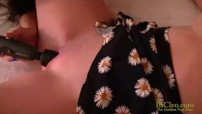 Cleo Putting a Vibrator on Annie's Pretty Pussy