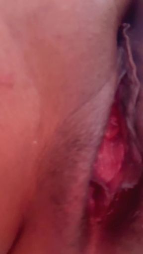 Big-assed milf takes a BBC in this amateur scene