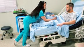 ”Asian tgirl nurse Kasey Kei suck patient”