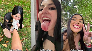 Public Fun with Nuria in Spain
