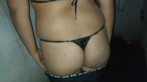 my friend s girlfriend returned to my house for her cell phone but she wanted cum in her ass and i fucked her on the roof