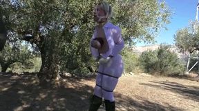 Walking in Bondage - A cruel Outdoor Training Lesson for tboLilith - Part 3 mp4 SD