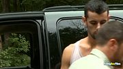 DaddySexFiles: Jake Steel And Will Swager Get Dirty In The Park And Car With Bryan Slater