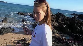 After Hanging Out At The Beach Of Course You Want To Play With Her Pus With Jill Kassidy