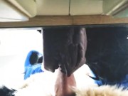 Sucario Pumps Dukes Muzzle Full of Warm Cum