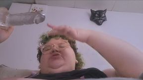 Fat Trans dude sends you videos of him being gross