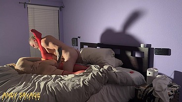 EPIC THREESOME with Petite white girl and Asian Queen