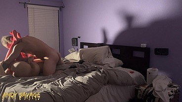 EPIC THREESOME with Petite white girl and Asian Queen