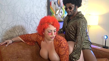 FINNYSPLAYHOUSE - BIG BOOTY Disco Diva Mandi May Fucks FinnysPlayhouse After The Disco