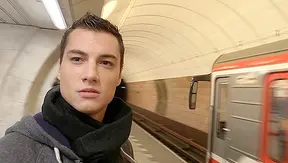 Subway Stud Gets Pounded ~ Deep Anal Gape with Czech Hunter