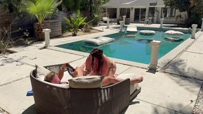 bts with busty & horny august heat