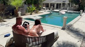 bts with busty & horny august heat